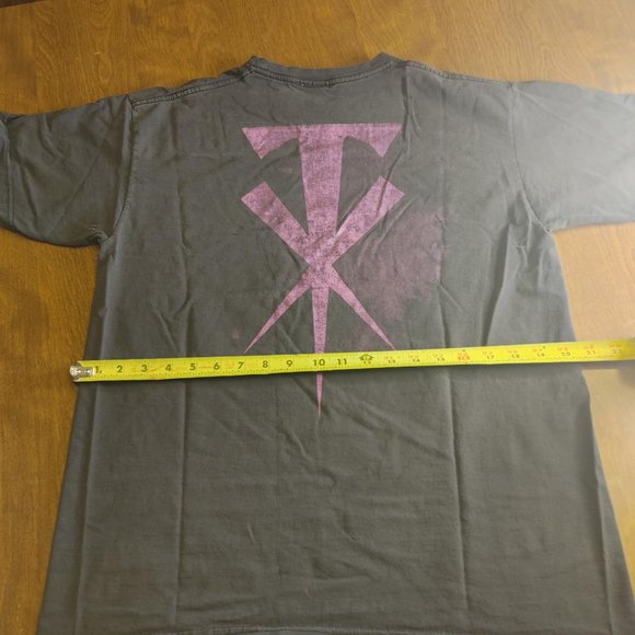 MENS WRESTLING WWE 2008 VINTAGE WWF THE UNDERTAKER T SHIRT : Double sided - Picture 7 of 9
